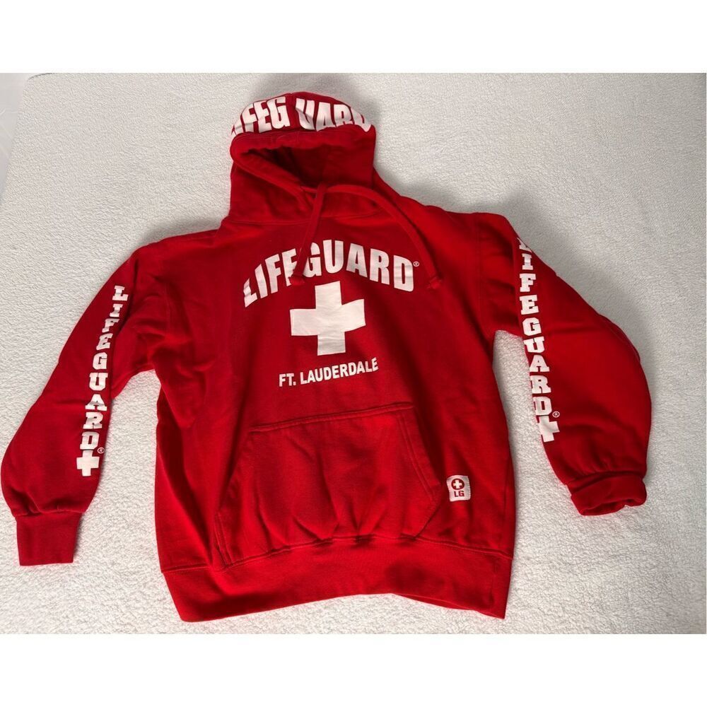 LIFEGUARD Official Fort Lauderdale Unisex Hoodie, size M